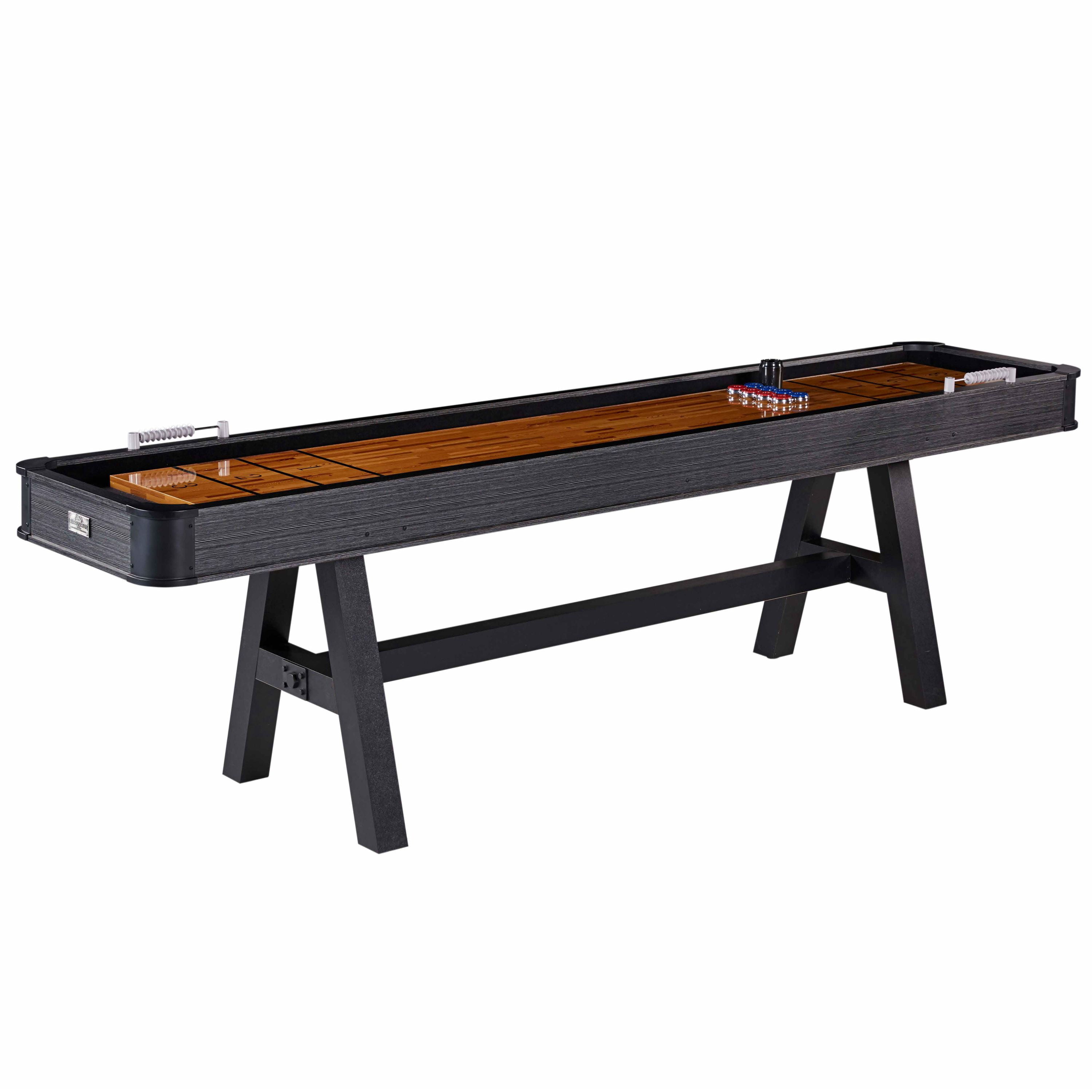 Barrington Billiards Belden 9 Foot Shuffleboard Table Brown for sale online 