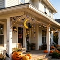 thumbnail image 6 of Dalxymotic Halloween Acrylic Wind Decor, Pumpkin Ghost Witch Design, Spooky Holiday Party Hanging Accent, Fall Decor, Halloween Decorations Indoor Outdoor for Home, Yard, Table, Mantel, 6 of 6