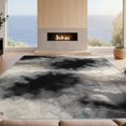 thumbnail image 2 of Design&I 2'x3' Washable Accent Rug Large Painterly Under Asymmetrical Balance Edges Abstract Playroom for Kitchen, Pet Station, Friendly & Non-Slip Built-In Grip, 2 of 7