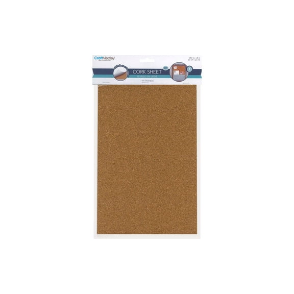 Multicraft Cork Sheet Self-Stick 20x30cm