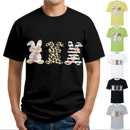 

Easter Girls Short Sleeve Tees Loose Tops Up to 8XL