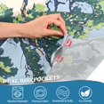 thumbnail image 3 of Yayeee Kitchen Curtains Tier Pair Light Filtering 27"x36" Rod Pocket Short Cafe Window Panel, Mounatin at Dawn, 3 of 7