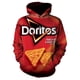 thumbnail image 3 of Sudadera con capucha para hombre y mujer, con estampado 3D divertido de patatas fritas, bolsa para aperitivos, sudaderas de gran tamaño, pulóveres para niños, 3 of 4