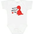 thumbnail image 3 of Inktastic My First Valentine's Day Boys or Girls Baby Bodysuit, 3 of 5