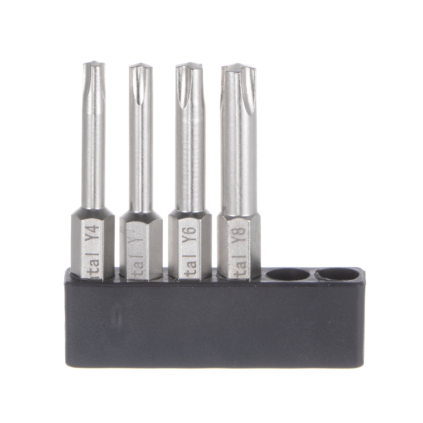 Y4-Y8 Tri-point Magnetic Y Type Screwdriver Bit Set 1/4