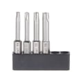 Y4-Y8 Tri-point Magnetic Y Type Screwdriver Bit Set 1/4