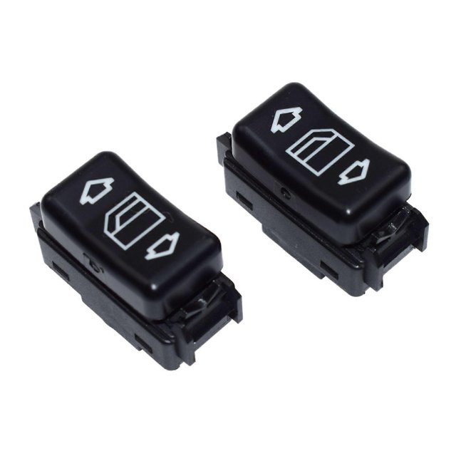1 Pair for Mercedes Window Switch Left Right Power 190 260 300 1248204610 1248204510