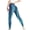 Light Blue, variant on Brondbend Yoga Pants for Women Women’s Leggings Elastic High Waist Belly Control Workout Trousers Printed Fashion Tights Slim Fit Weekend Athletic Jogger Army Green