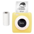 thumbnail image 1 of Pocket Printer BT Wireless Thermal Printer Portable Mobile Printer 300dpi for Photo Picture Receipt Memo Note Label Sticker with Clock Function Compatible with Android iOS Windows, 1 of 7