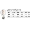 thumbnail image 3 of Bulbrite 776774 - LED8A19/27K/FIL/3/JA8 Victorian Style Antique Filament LED Light Bulb, 3 of 5