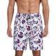 thumbnail image 1 of Balery music Skull record mike Pantalones cortos de pijama de punto de algodón para hombre con cinturilla y bolsillos-Large, 1 of 6