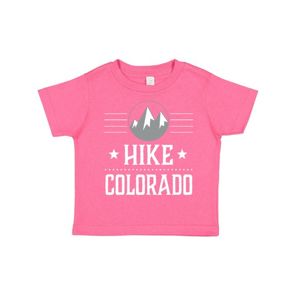 Inktastic Hike Colorado Hiking Trekking Hiker Gift Boys or Girls Toddler T-Shirt