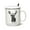 Deer-3, variant on Ceramic Mug Cool Deer Design with Spoon and Lid