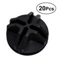 thumbnail image 1 of 20Pcs Wire Cube Plastic Connectors For Cube Storage Shelving And Cabinet Modular Organizer Closet Clasp Buckle Clip Black/white, 1 of 5
