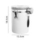thumbnail image 2 of Cafetera de 1500ml para moler café, con ventana transparente, rastreador de fecha, cuchara, kit de acero inoxidable 304, 2 of 5