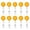 E, variant on Daiosportswear 10Pc Retractable Badge Holders,Scroll ID Card Clips 10 Colors,Plastic,1.3in Diameter,25.6in Stretch,Spring Design,for Nurses/Staff/Students,ID/Key/Card,Multipurpose Accessory