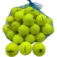 thumbnail image 1 of Golf Ball Planet - Balles de Golf Recyclées Bridgestone Mix (50 Pack, 5A/Mint, Jaune), 1 of 5