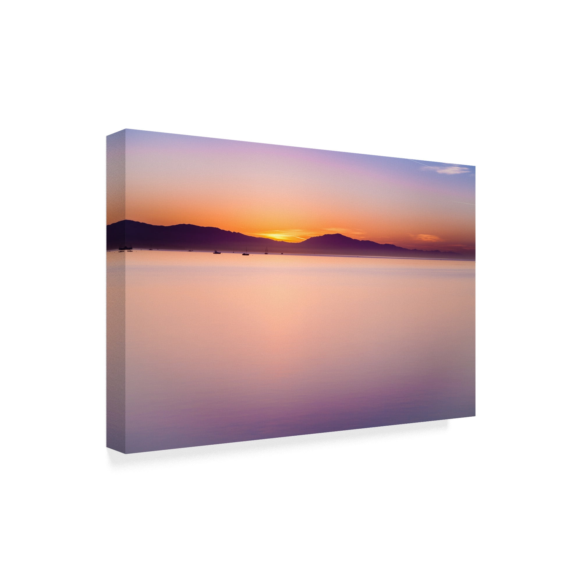 Trademark Fine Art 'Simple Sunrise' Canvas Art by Chris Moyer
