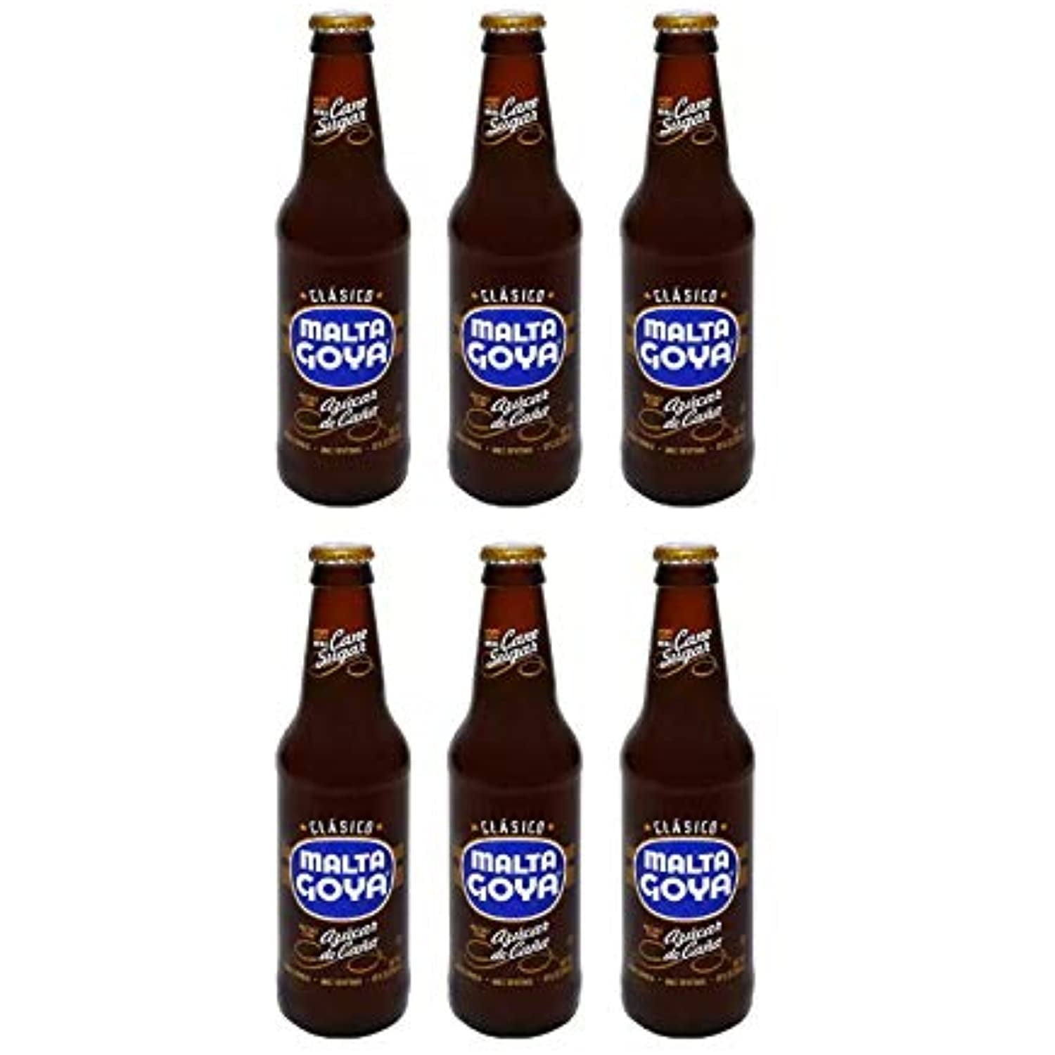 Goya Malta With Cane Sugar (6 Pack, Total Of 72Fl.Oz)