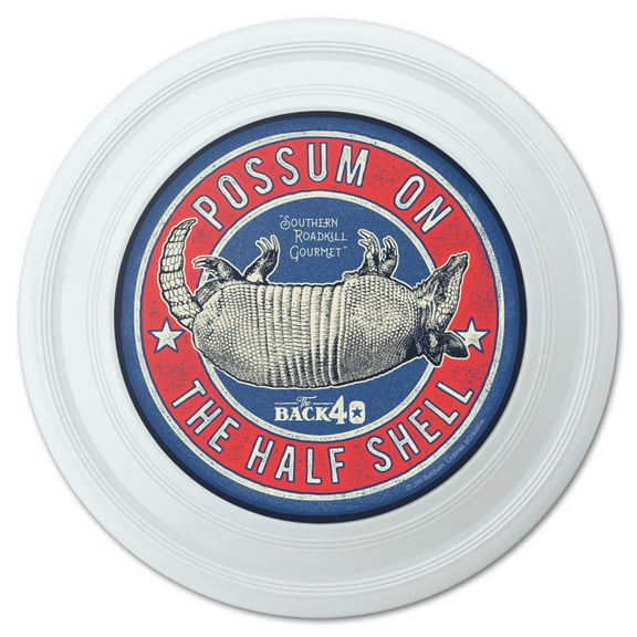 Back 40 Possum on the Half Shell Roadkill Novelty 9" Flying Disc