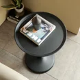thumbnail image 3 of Mesa de centro de estilo nórdico para el hogar, mueble redondo y pequeño para balcón, sala de estar, sofá, estante de almacenamiento, dormitorio, mesita de noche, decoración, 3 of 4