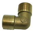 thumbnail image 2 of Codo de Rosca Doble de 1 Pieza Macarena Adaptador de rosca macho de codo DN10xDN10, 2 of 8