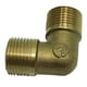 thumbnail image 2 of Codo G3/8" macho x G3/8" macho tubo latón adaptador acoplador conector accesorio DN10xDN10 Cola Adaptador de rosca macho de codo, 2 of 8