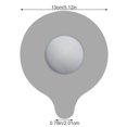 thumbnail image 2 of Tapón de silicona para bañera, baño, impermeable, tapón de drenaje para bañera, lavadero, cocina, fregadero, tapón de agua, gris Eigraketly LF0145-03B, 2 of 6
