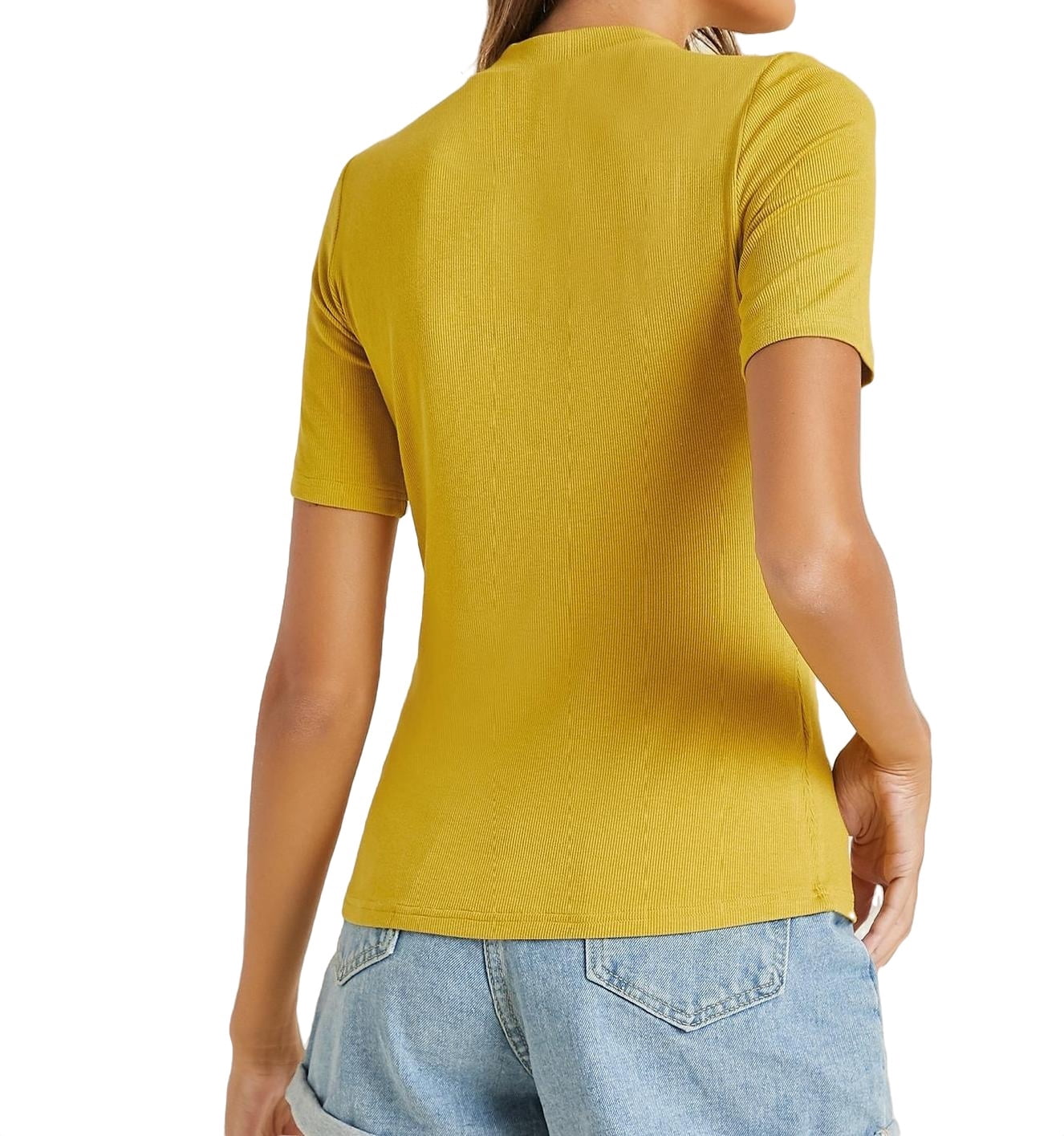 yellow t shirt women's walmart