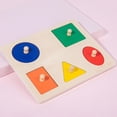 thumbnail image 2 of Grab -Earlier memory games, Montessori shape puzzles, sensory toys, wooden shape square, 2 of 8