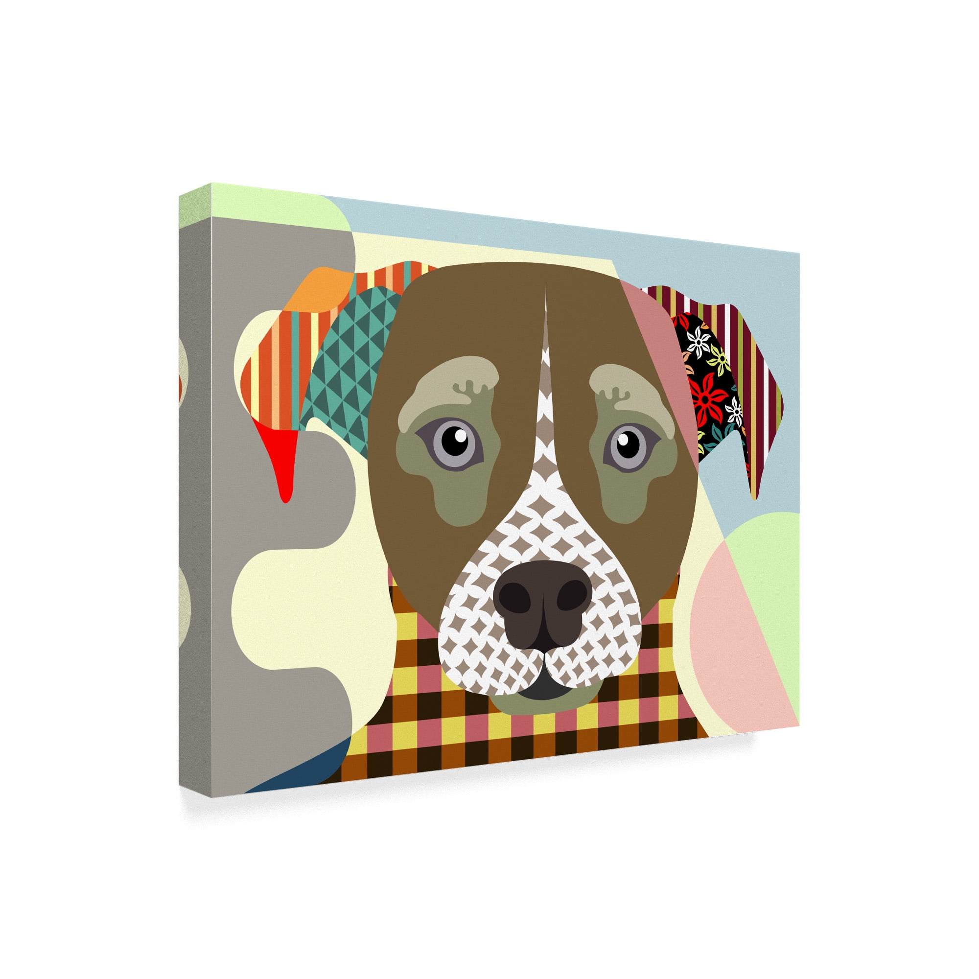 Trademark Fine Art 'Jack Russell' Canvas Art by Lanre Adefioye