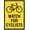 Warning Sign 3, variant on Danger Robotic Area Sign – 8x12 Inch Reflective RustFree Aluminum,Authorized Personnel Only,HighVisibility Safety Warning for Workplace or Construction Sites