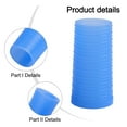 thumbnail image 3 of Col de Saxophone Alto de Remplacement 1PCS Col de Saxophone en Silicone Bleu/noir/rouge, 3 of 10