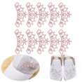 thumbnail image 4 of 10 Parches En Forma De Con Apliques De Tela Con Diamantes De Imitación, Decoración De Ropa De Princesa, Ideal Para Sombreros, Abrigos Y Bolsos, 4 of 7