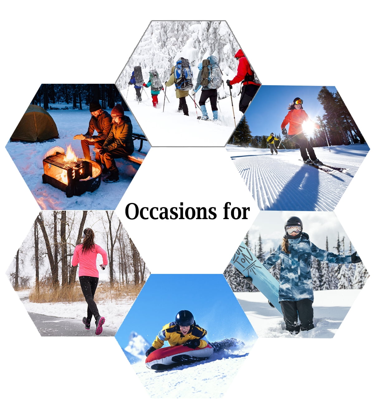 FREEYOKA Winter Warm Gloves for Women- Waterproof Snowboard Ski Gloves Breathable Windproof for Skiing Riding Snowboarding Hiking Fuchsia