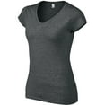 thumbnail image 3 of Gildan Ladies Soft Style Short Sleeve V-Neck T-Shirt, 3 of 5