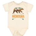 thumbnail image 3 of Inktastic Montana Vacation Bear Silhouette Boys or Girls Baby Bodysuit, 3 of 5