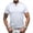White, variant on Mens Henley Short Sleeve Shirt Cotton Casual Shirt Summer Basic T Shirt M Black