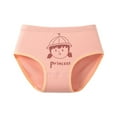 thumbnail image 6 of RUTAYY Toddler Girl's Underwear Cute Comfortable Cartoon Briefs Shorts Pants Cotton Underwear Trunks 4 Piece Cute Elegant Underwear, Orange, 6 of 6