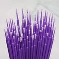 thumbnail image 5 of 500 PCS Disposable Micro Applicators Brush Eyelash Extension Individual Applicators Mascara Brush for Make up and Clean and Compatible and Personal Care (Purple), 5 of 5
