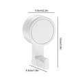 thumbnail image 3 of Strong Vacuum Suction Cup Hook, Heavy Duty Traceless Adhesive Hook for Bathroom, Kitchen & Home, No Drilling Installation, 1-Pack, 3 of 9