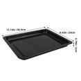 thumbnail image 2 of HEATSHAKING 2Pcs Black Enamel Oven Tray Set Durable Commercial Baking Pan with Glossy Easy Clean Surface, 2 of 8