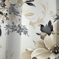thumbnail image 4 of Designart "Chic Urban Victorian V" Floral Blackout Curtain Single Panel, 4 of 4