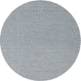 thumbnail image 1 of Ahgly Company Indoor Round Contemporary Platinum Silver Gray Abstract Area Rugs, 7' Round, 1 of 6