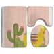 thumbnail image 1 of ABPHQTO Jardín de cactus Juego de alfombras de baño de 3 piezas Alfombra de baño Alfombra de contorno y tapa de inodoro ABPHQTO Cont-CHAPPLE-33034, 1 of 2