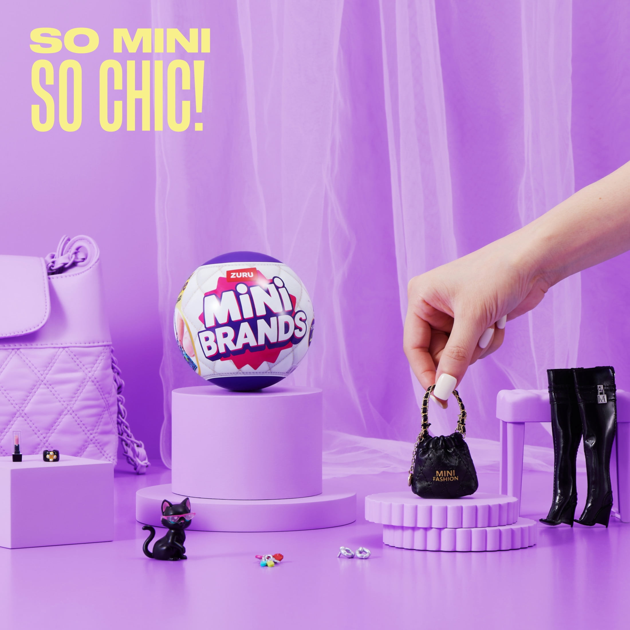 Mini Brands Fashion Series 4, Blind Unboxing Collectible Toy for Kids, Teens & Adults Ages 3+ by ZURU