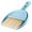 #1-【Blue】| Vehicle Interior Dustpan, variant on Mini Desktop Sweeping Cleaning Brush - Small Cleaning Brush and Dustpan Set Plastic High Elasticity Bristles, 8.3 x 6.3 x 0.8 in, (Blue), JASKFLY