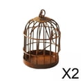 thumbnail image 1 of Mini jaula de pájaros para casa de muñecas,Casa de muñecas a escala 1:12,modelo de jaula de pájaros en miniatura,Casa de muñecas de aleación,jaula para pájaros,decoraciones para, 1 of 8