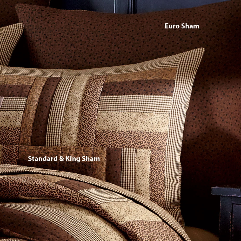 Shades Of Brown Euro Sham