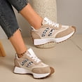 thumbnail image 4 of Dakaela Women's Fashion Sneakers Suede Casual Tennis Shoes Classic Retro Non Slip Walking Shoes with Arch Support Size 6, 4 of 8